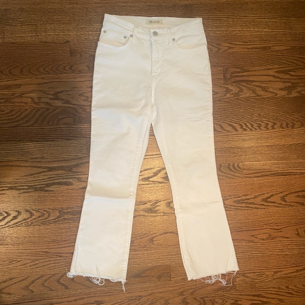 Madewell Cali denim-boot jeans. Size 26